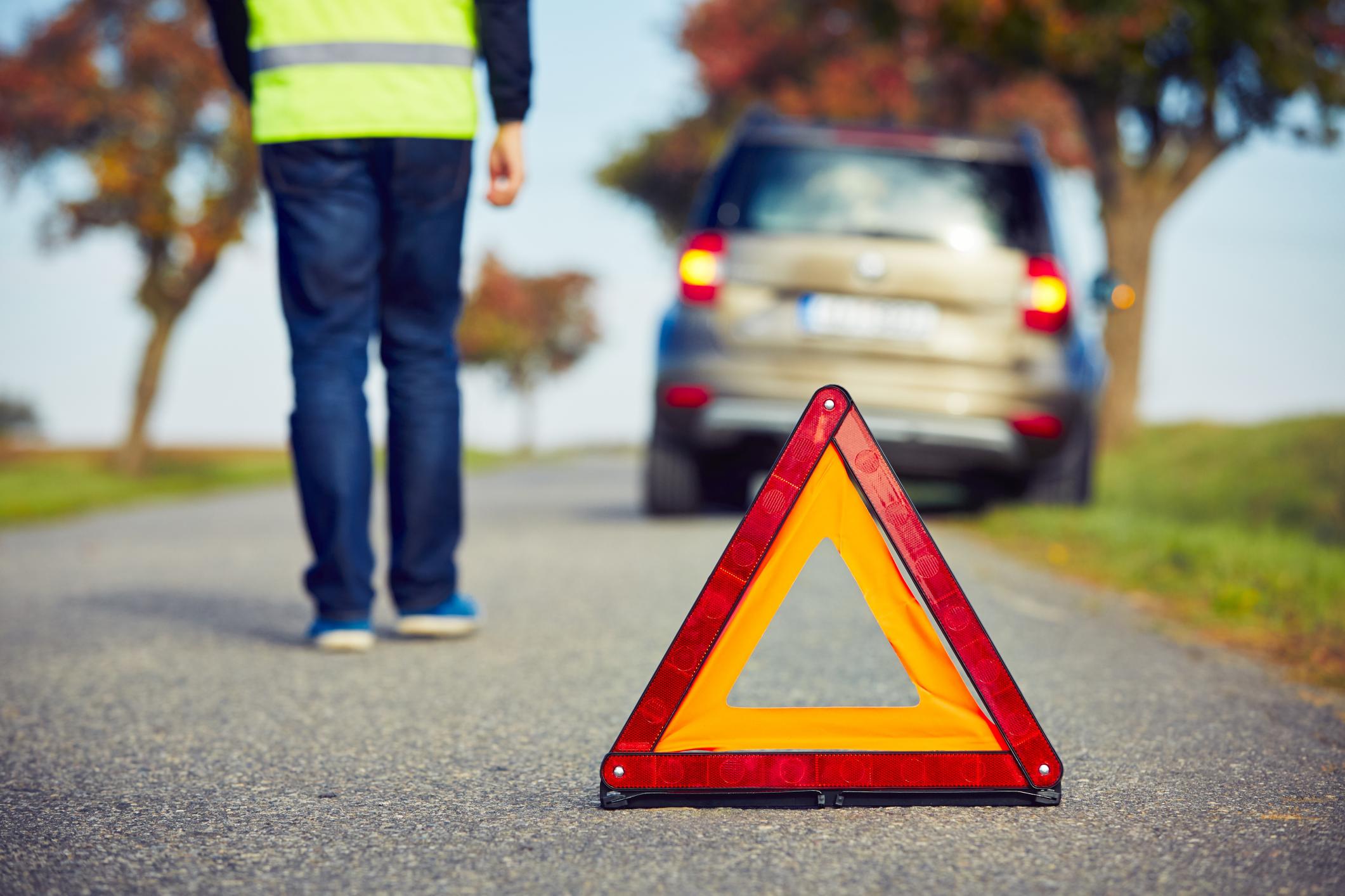 This is a picture of an emergency roadside assistance in Pflugerville TX.